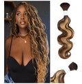 curly boho braids bundle 100% human hair
