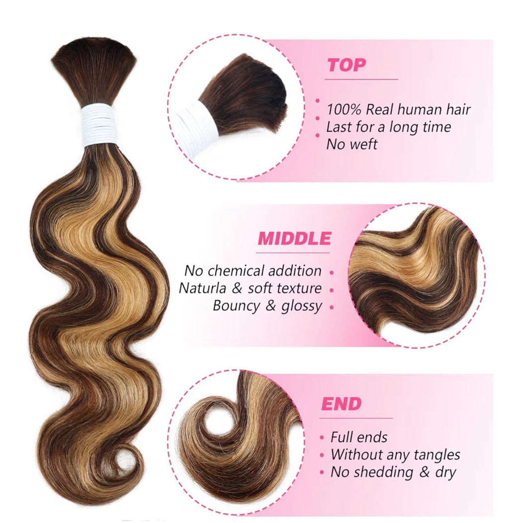 curly boho braids bundle 100% human hair